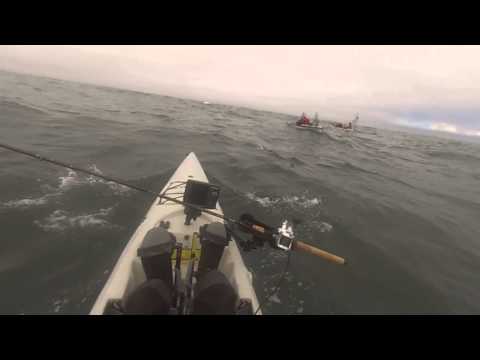 Crossing the Willapa Bar and Salmon Fishing from a Kayak
