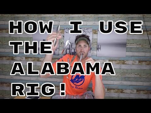 How to use the Alabama Rig, A Rig, Umbrella Rig for bass fishing!