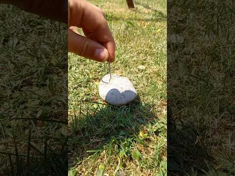 How to make a hook out of a paper clip