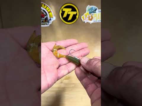 Rigging a ST Grubz #softplastic #lure #fishing