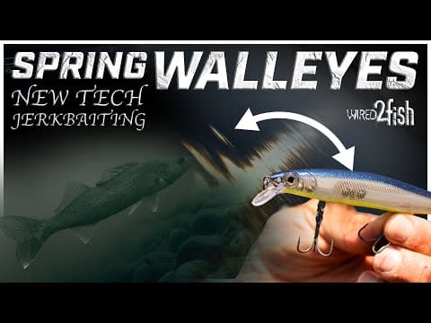 Mastering Spring Walleye Fishing With Jerkbaits | Pro Tips And Techniques