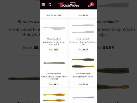 Drop Shot Soft Plastics For Bass!