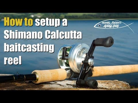 Shimano Calcutta - casting brake setup tutorial