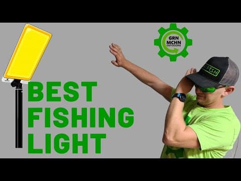 The BEST Light for Night Fishing and Night Filming