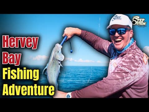 Hervey Bay Fishing Adventure | Pro Tips &amp; Tricks for Catching Trevally | Step Outside with Paul Burt