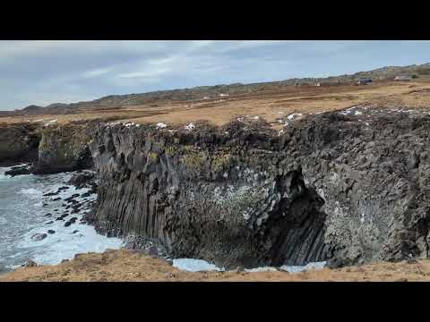 Arnarstapi | Gatklettur stone arch | Snæfellsnes Peninsula | Iceland Travel Vlog | Day 9 | 2