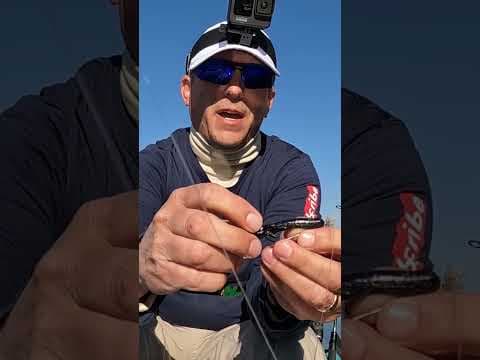 How to Rig Baby Brush Hog Texas Rig #fishing #bassfishing