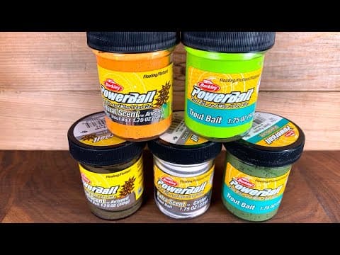 Top 5 Sunny Days Trout Powerbait Colors
