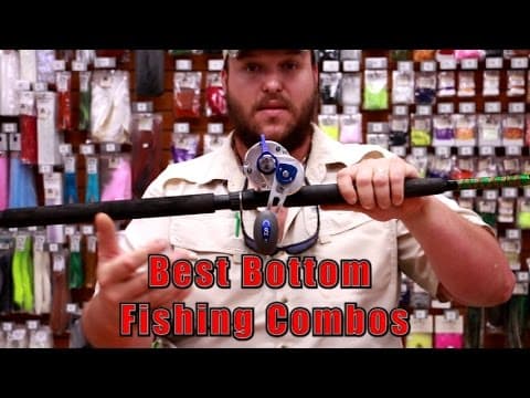 Hubbard&#39;s Marina Favorite Bottom Fishing Rod and Reel Combos- Snapper, Grouper, Hogfish