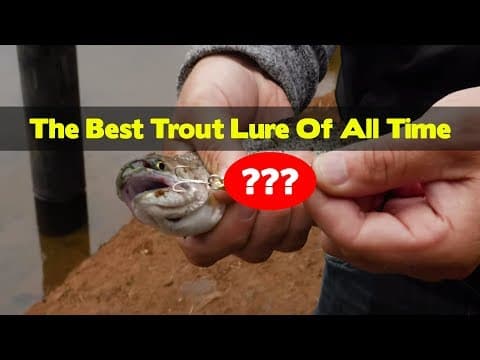 The BEST Trout Lure Of ALL TIME!! - Trout Fishing Tips & Tricks