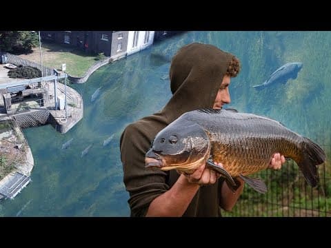 CARP FISHING IN LONDON - The Coppermill Stream: Back for the biggun!