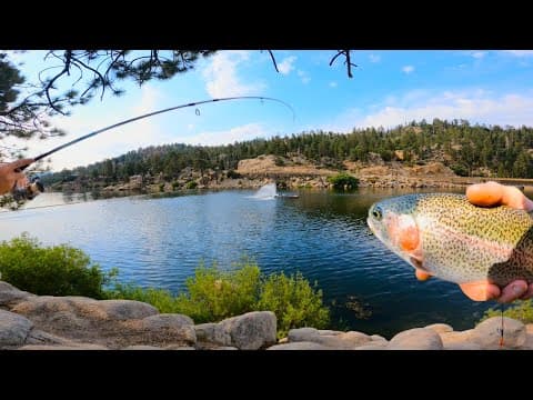 2 Methods to Catch Trout During Summer | Fishing Big Bear Lake