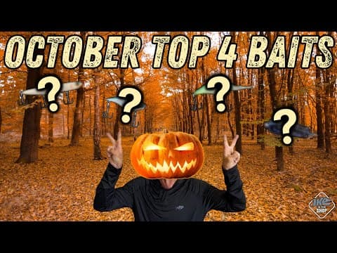 Top 4 Must-Have Fall Bass Fishing Baits for October!!