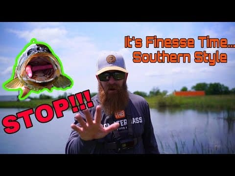 Southern Finesse Fishing | How To Finesse Fish In The Heat