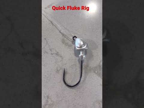 Quick Fluke - Flounder rig for power grubs or Gulp