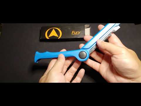 Fury Skipper Aluminum Aluminium Fishing Knife Waterproof Tri Fold Jacob&#39;s Ladder review