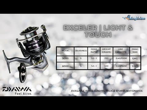 Daiwa Exceler LT Reel Demo