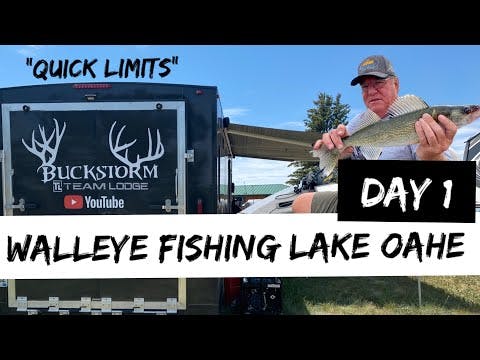 WALLEYE FISHING LAKE OAHE | PART 1 | #WALLEYE