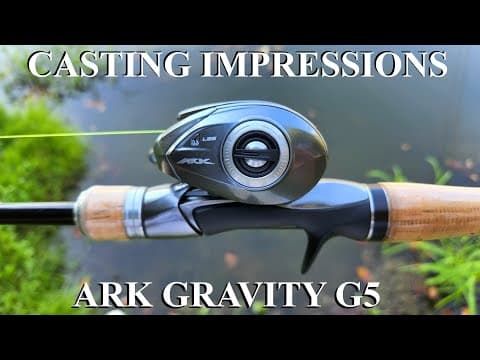 ARK Gravity G5 Baitcaster on the water CASTING IMPRESSIONS... Can it challenge the Curado?