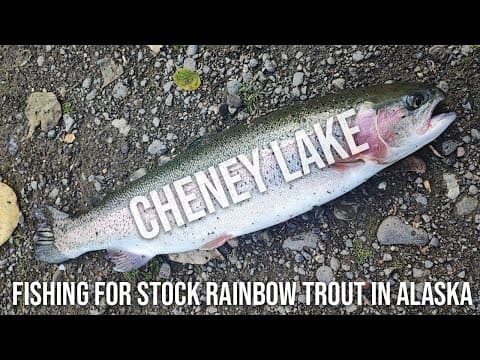 FISHING FOR STOCK RAINBOW TROUT IN ALASKA