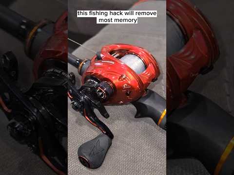 This fishing hack will remove memory from fishing line