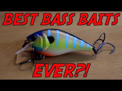 The 5 BEST Bass Baits of ALL Time!