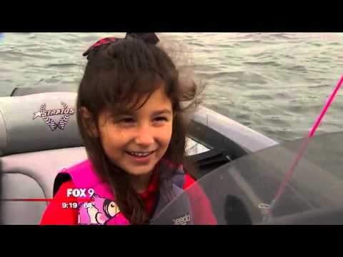 Barbie fishing pole catches 20-inch bass