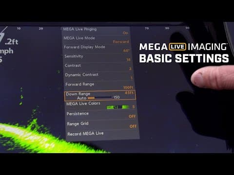 MEGA Live - Forward Mode Basic Settings (Firmware 1.150)