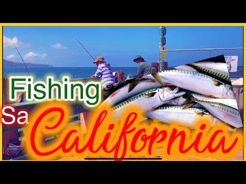 Fishing Spot in California | Redondo Beach Los Angeles USA Pinoy Travel Vlog