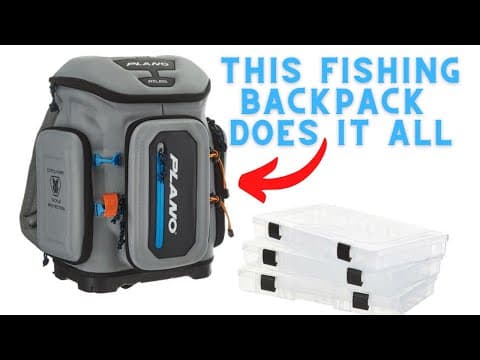 The Plano Atlas Fishing Backpack | A Must Have For The Serious Angler
