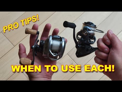 Baitcaster Vs. Spinning Reels For Bass Fishing | Bass Fishing