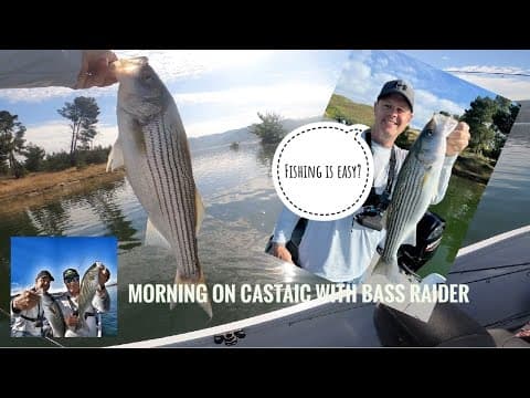 Castaic Lake - Sometimes Fishing is Easy - A Morning with Bass Raider