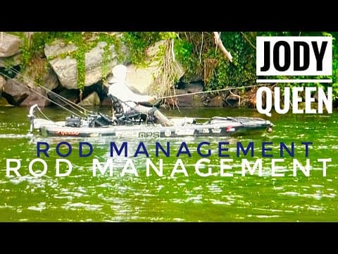 Jody Queen Kayak Fishing Rod Management