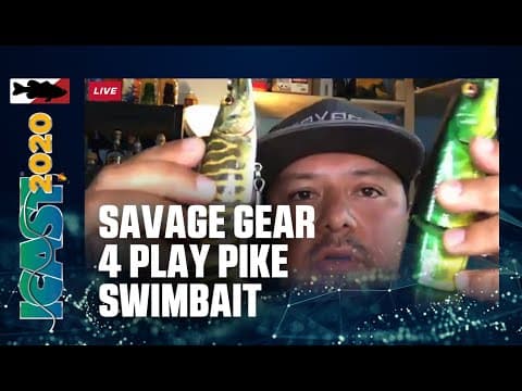 Savage Gear 4 Play Pike Swimbait with Jose Chavez | ICAST 2020