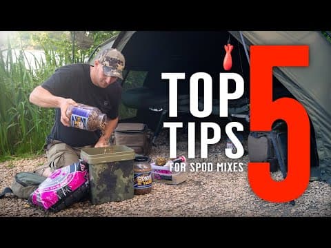 TOP 5 TIPS FOR SPOD MIXES To Help You Catch More Carp! (+ Tiger Nut Rig) Mainline Baits Carp Fishing