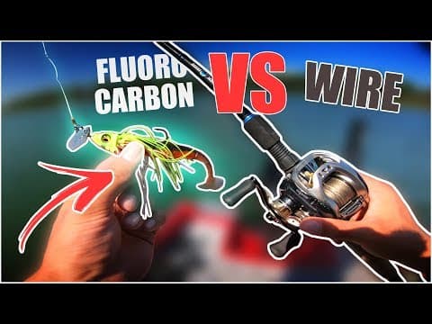 PIKE FISHING: Fluorocarbon vs Wire Leader CHALLENGE (does it matter?) 🤔