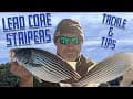 Trolling for Striped Bass made easy using lead core!