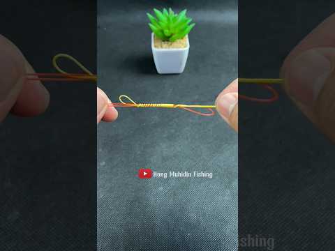 BEST FISHING KNOT HOW TO TIE FG SMOOTH AND STRONG BRAID TO MONO #fishing #bestfishingknot #tutorial