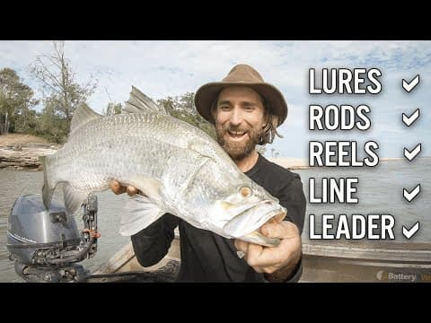 What fishing gear to use for BIG BARRAMUNDI