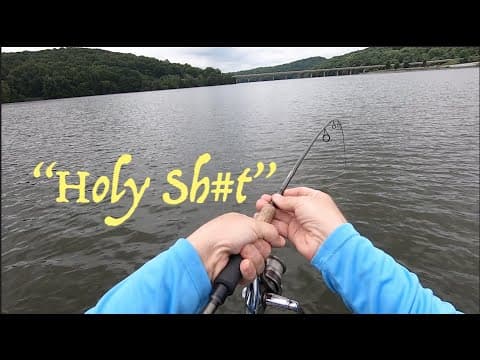 It's NOT a Snag! (Powerful Fish) Lake Arthur, PA, July