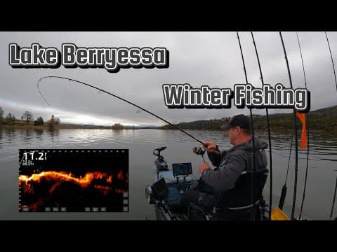 Lake Berryessa winter fishing, back on the home lake.