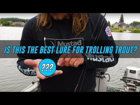 The BEST LURE For Trolling TROUT EVER?! - Trout Fishing Tips &amp; Tricks
