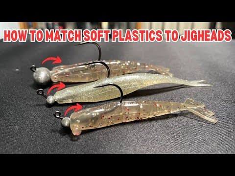 How To Match Soft Plastic Lures To The RIGHT Jighead Size