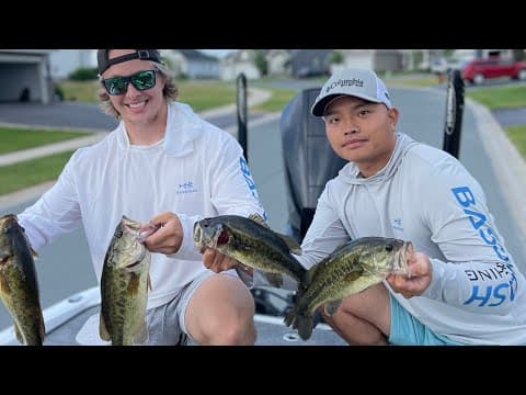 From Storm to Serenity [Bass Fishing in lake Waconia 6/25/23]