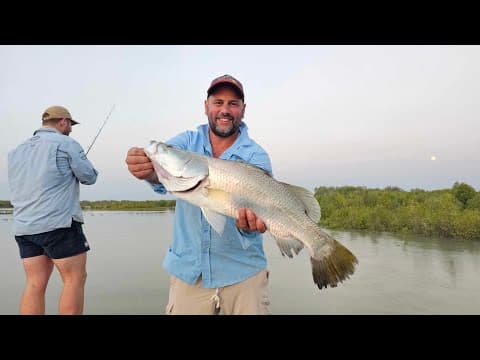 Chasing Barra in Shoal Bay - Darwin, NT