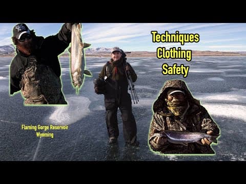 Jigging Lake Trout & Rainbows (Ice Fishing How To)