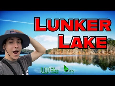 Fishing Lunker Lake (Oak Moutain State Park)
