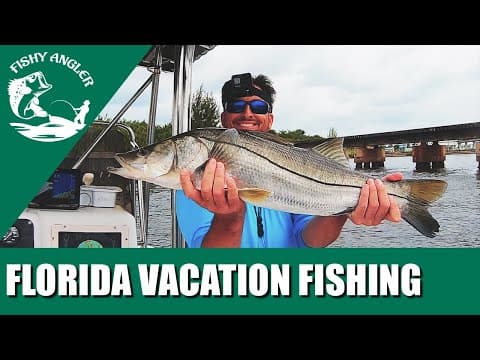 Snook Fishing Port St Lucie Florida.