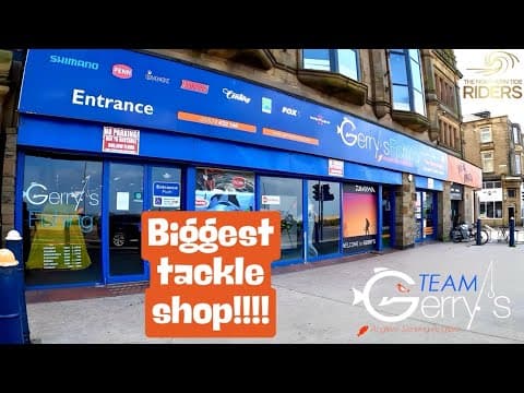 UK’s BIGGEST Sea Fishing Tackle shop Morecambe bay