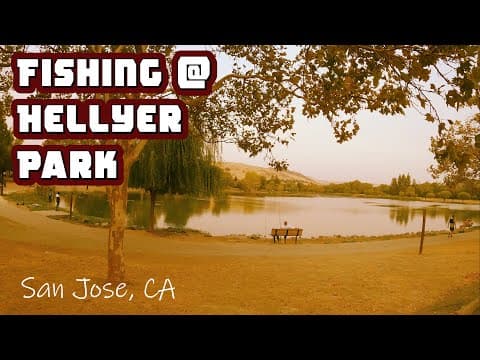 Fishing At Hellyer Park In San Jose CA | ITGETSREEL Episode 62